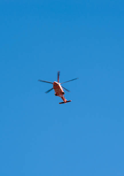 Ambulance Helicopter At Schiphol Airport The Netherlands 29-8-2024