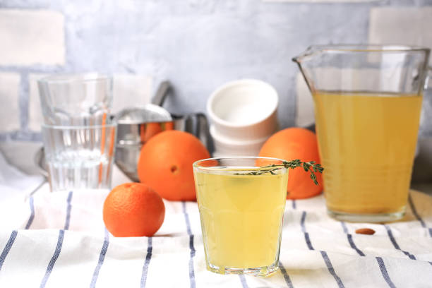 istock Homemade orange ginger lemonade 852701512