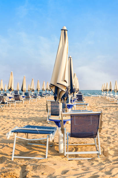istock Umbrella beach for relaxing and sun set beach. 852712250