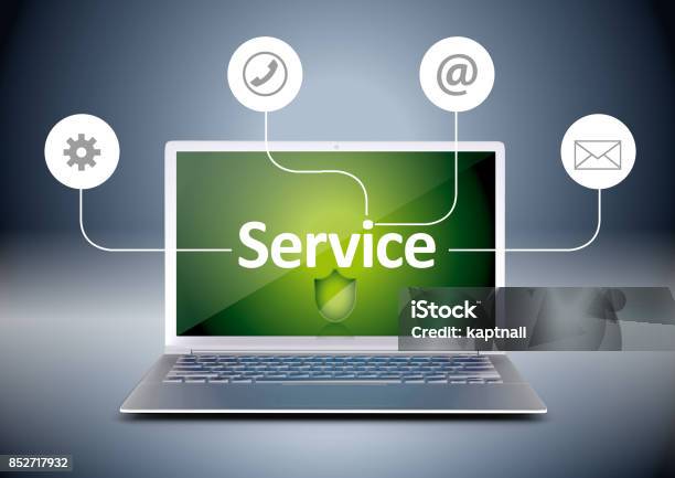 Gambar Computer Servise Computer Service Stock Photo - Download Image Now - Advice, Assistance ...