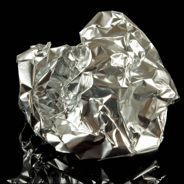 istock image of crumpled foil close-up 852739828