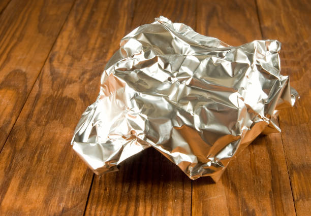 istock image of crumpled foil close-up 852739830