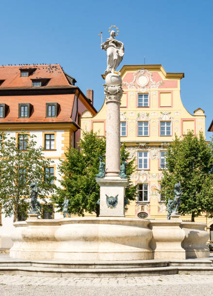 istock Historic square in the city Neuburg 852743498