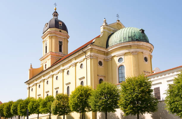 istock The Hofkirche church in Neuburg 852744512