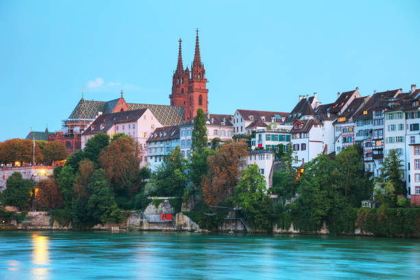 istock Basel cityscape in Switzerland 852759166
