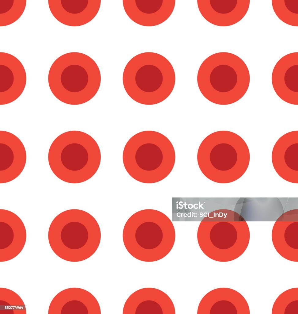 Red Health Pattern Abstract Red Blood Cell Pattern Stock Illustration - Download Image Now ...