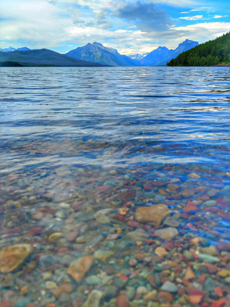 istock view of lake mcdonald montana in spring 852776314