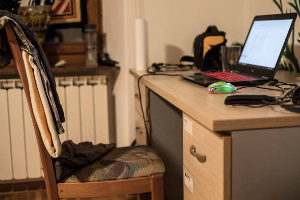 istock Laptop in domestic room 852785856
