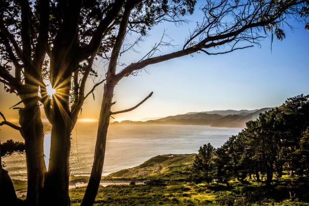 istock baker beach and golden gate bay at sunset in california 852802214