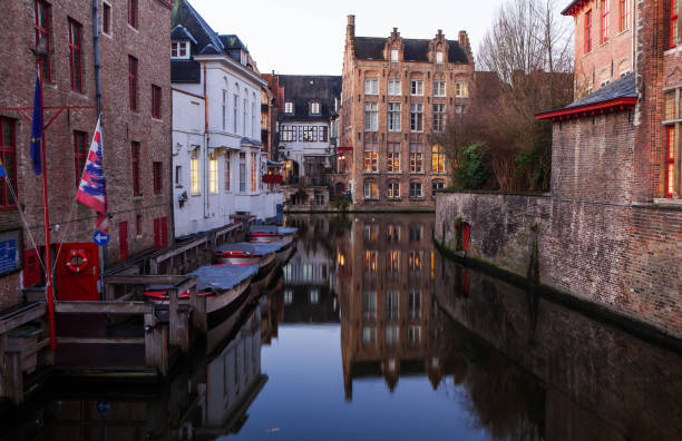 istock Bruges in the morning. 852827396