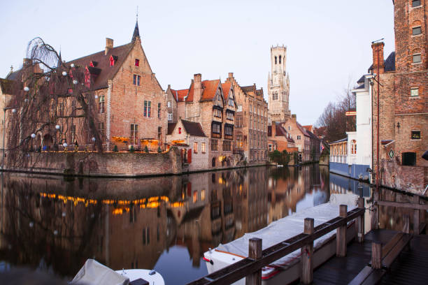 istock View from the Rozenhoedkaai in Bruges 852827510