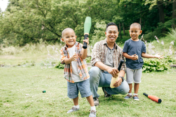 istock Family having fun outdoor 852854812