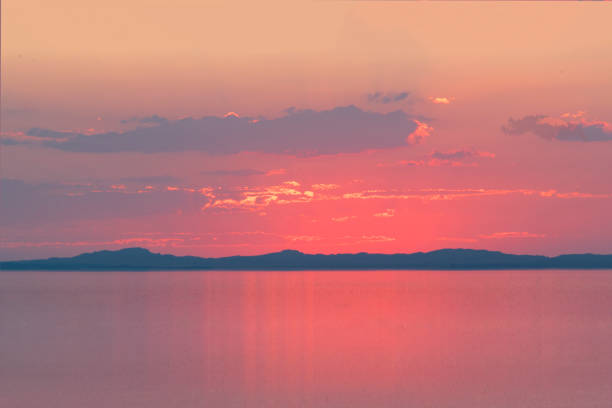 istock Antelope Island Sunset Salt Lake Utah 852912594