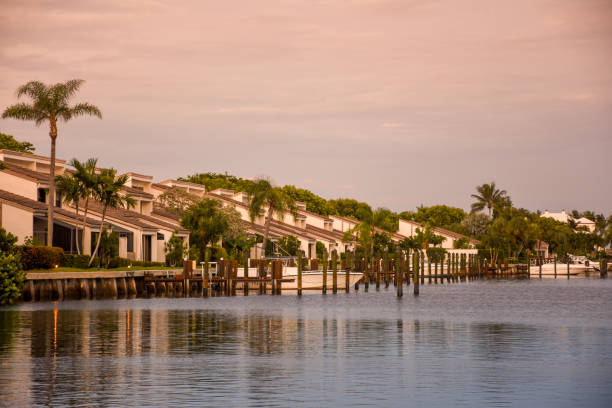 istock Sunset on the Intracoastal Waterway 852926576