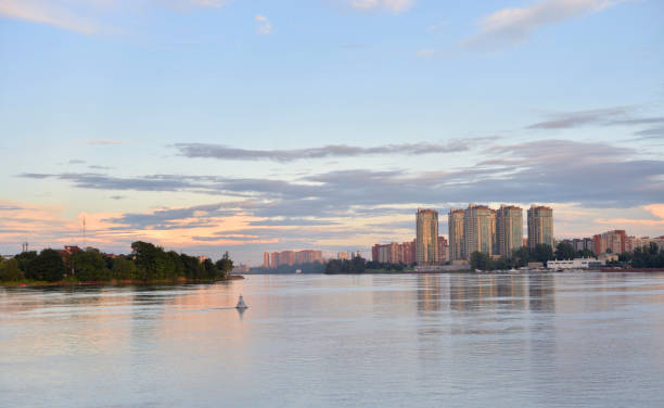 istock View of Neva river, St.Petersburg. 852940186