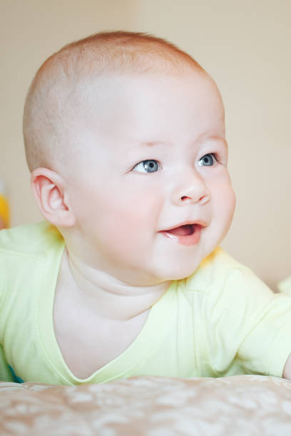 istock Infant Baby Child Boy Six Months Old 852978680