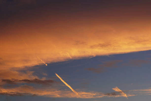 istock Sunset. blue sky and clouds. Beauty natural background 852994806