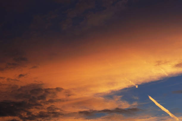 istock Dramatic sunset and sunrise sky. 852995858