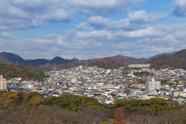 istock Osaka residence area around mountain 853037050