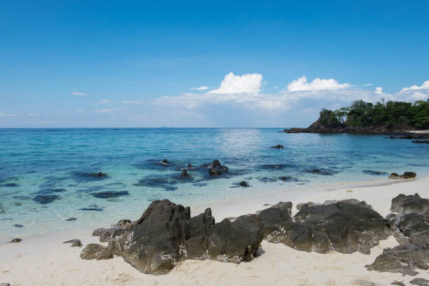 istock Beach with blue sky in Khai island at Satun province, Thailand 853062108