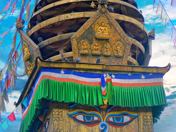 istock Buddhist temple entrance in Kathmandu 853066586