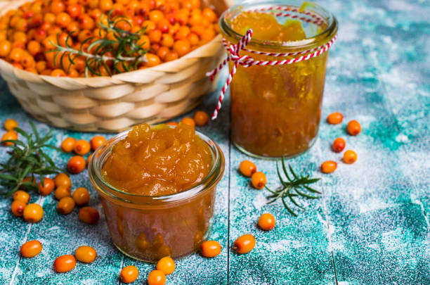 istock Sea buckthorn confiture 853078058