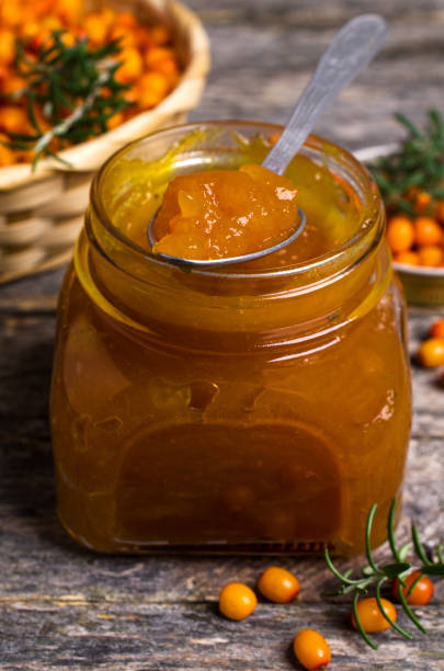 istock Sea buckthorn confiture 853078720