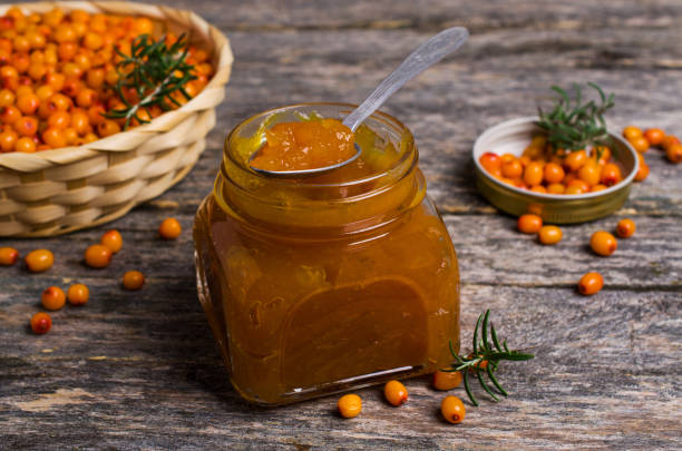 istock Sea buckthorn confiture 853078786