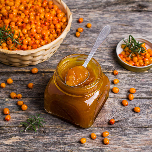 istock Sea buckthorn confiture 853079144