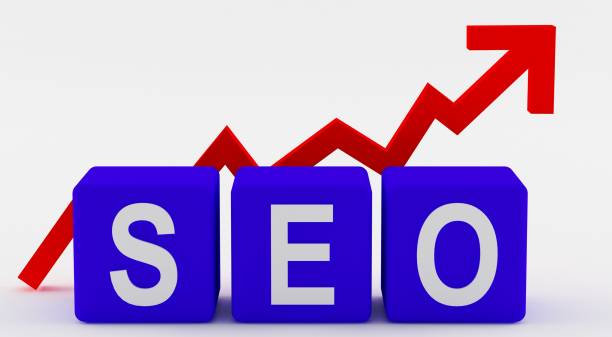 istock SEO Cubes and ball 3D Text Blocks 3d design 853090340