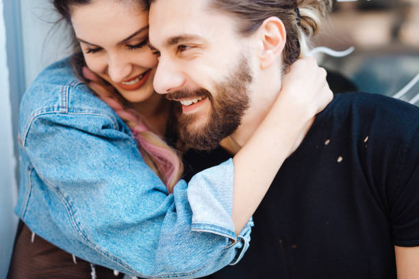 istock Young man and woman on the stree 853111536