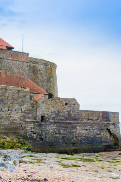 istock Napoleonic fort of Ambleteuse, Word War 2 fortifications 853154446
