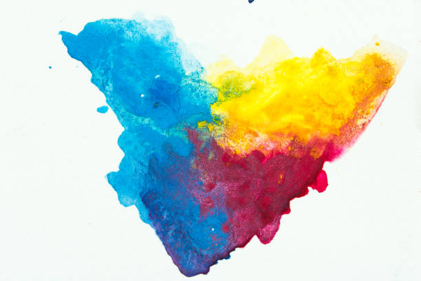 istock Abstract art watercolor splash watercolor drop 853158488