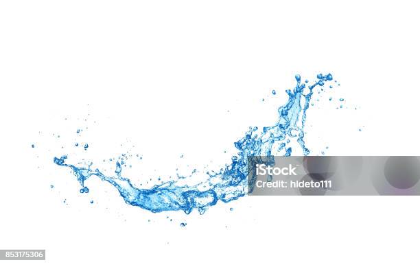 Water Splash Stock Photo - Download Image Now - Splashing, Splashing Droplet, Spray