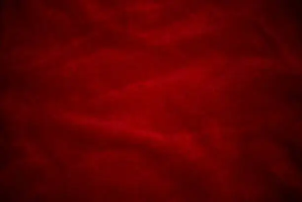 Photo of Red fabric texture from clothes