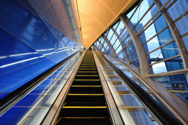 istock Inside the metro station in Dubai. 853211496