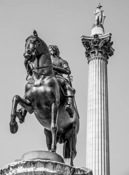 istock Lord Nelson Column at Trafalgar Square London 853253898