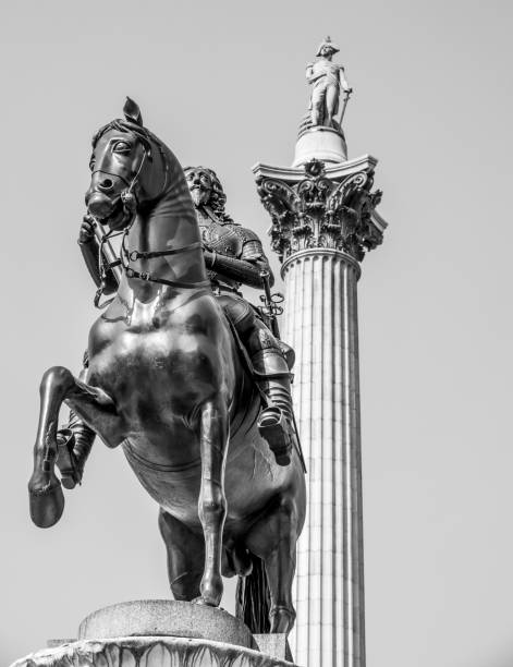 istock Lord Nelson Column at Trafalgar Square London 853254090
