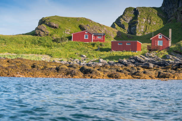 istock Panorama view Norway, Rost island  Atlantic lofoten island norway 853257822