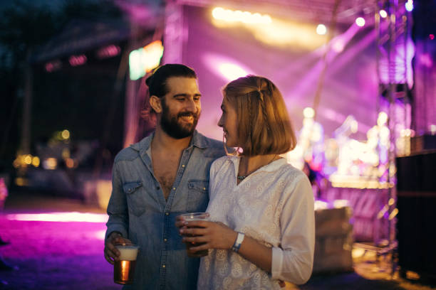 istock Couple at the festival 853257942