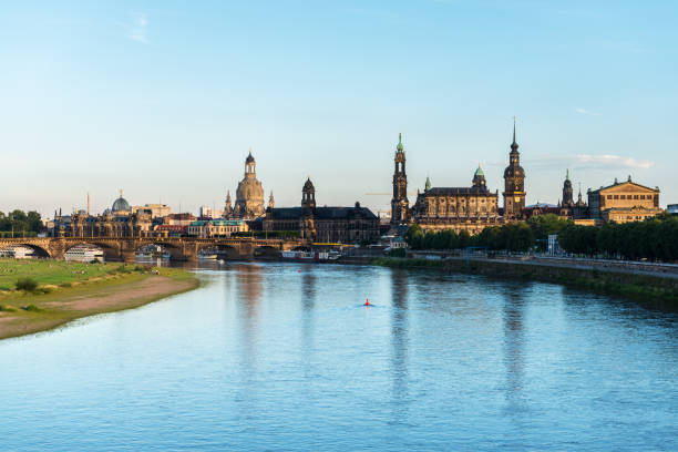 istock Skyline of Dresden at dusk 853263572