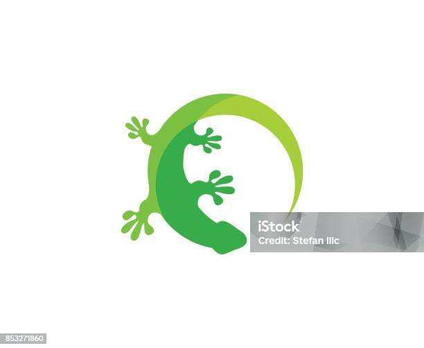 Lizard Icon Stock Illustration - Download Image Now - Gecko, Lizard, Logo