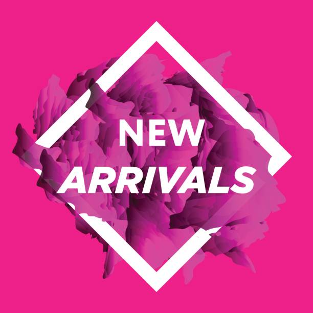 New arrivals vector art illustration