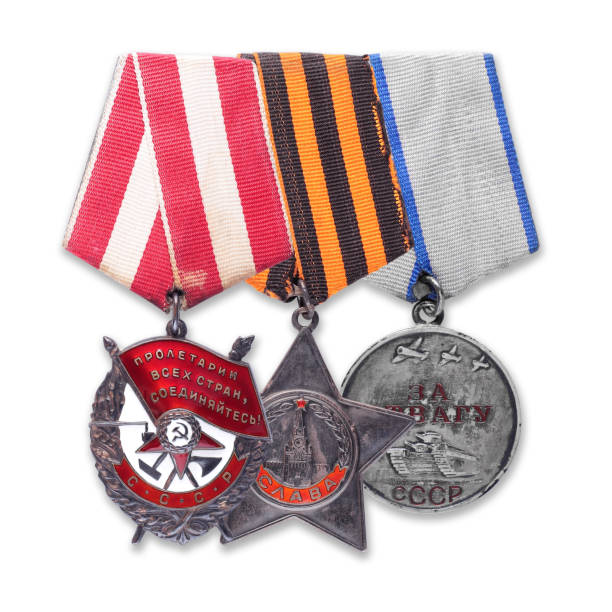 istock Order of the Red Banner, Glory, Medal For Courage. Isolated 853274672