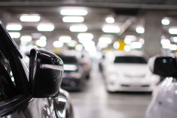 istock Parking in the shade mall 853278578