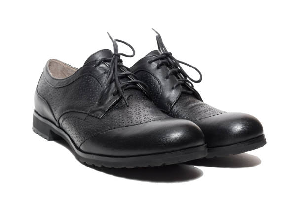 istock Female winter leather shoes 853281672