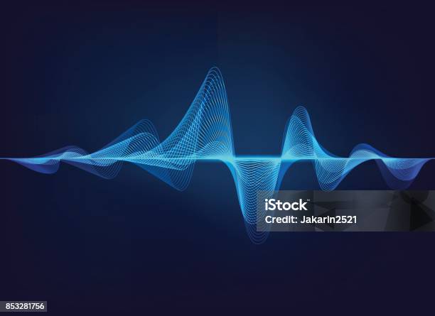 Sound Wave Stock Illustration - Download Image Now - Wave Pattern, Voice, Frequency