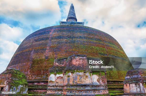 Ancient Ruins Part Of Polonnaruwa Stock Photo - Download Image Now - Ancient, Anuradhapura, Architecture