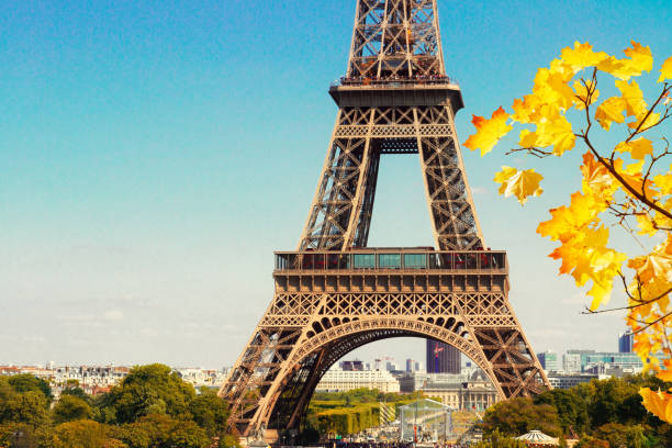 istock Eiffel Tower and Paris cityscape 853298358
