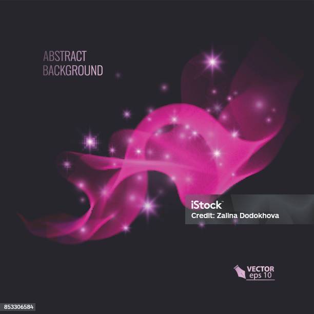 Magic Effect Texture Magic Glowing Effect On Dark Background For Your Design Abstract Effect ...